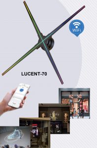 Màn hình LED 3D hologram Lucent-70