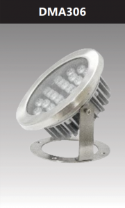 Đèn led âm nước ánh sáng đơn sắc 6W