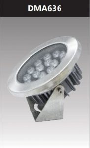 Đèn led âm nước ánh sáng đơn sắc 36W