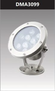 Đèn led âm nước ánh sáng đa sắc 9w DMA3099