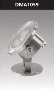 Đèn led âm nước ánh sáng đa sắc 5w DMA1059
