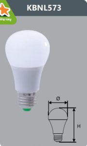 Bóng đèn led bulb 3w KBNL573