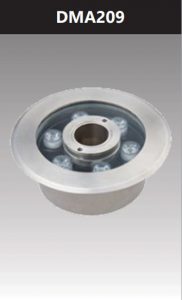 Đèn led âm nước ánh sáng đơn sắc 9W
