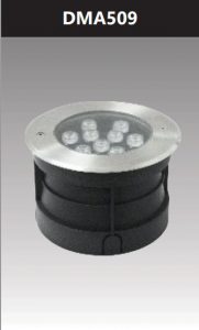 Đèn led âm nước ánh sáng đơn sắc 9W