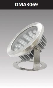 Đèn led âm nước ánh sáng đa sắc 6W