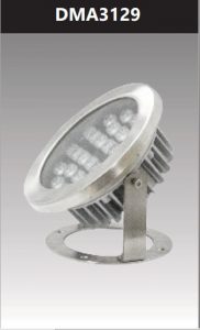 Đèn led âm nước ánh sáng đa sắc 12W