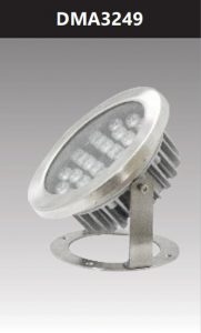 Đèn led âm nước ánh sáng đa sắc 24W