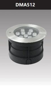 Đèn led âm nước ánh sáng đơn sắc 12W