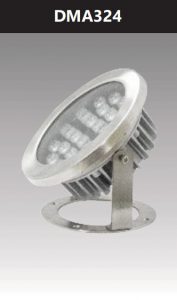 Đèn led âm nước ánh sáng đơn sắc 24W