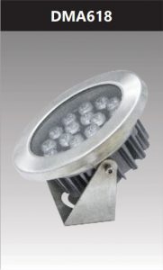 Đèn led âm nước ánh sáng đơn sắc 18W