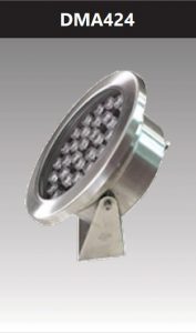 Đèn led âm nước ánh sáng đơn sắc 24W